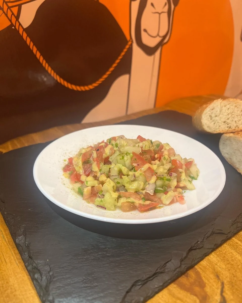 Une salade fraîche servie au Dakota